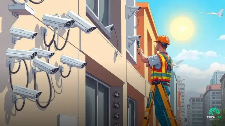 instalação cameras de segurança