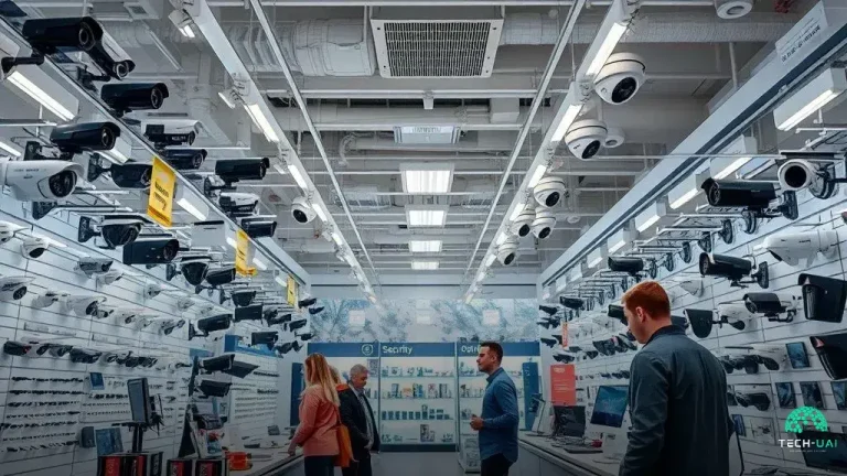 loja de cameras de segurança