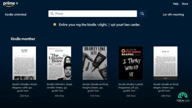 três meses de Kindle Unlimited grátis para membros Prime